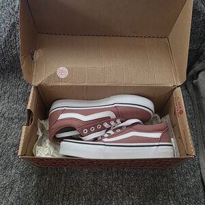 Vans Canvas High Rose Sneakers